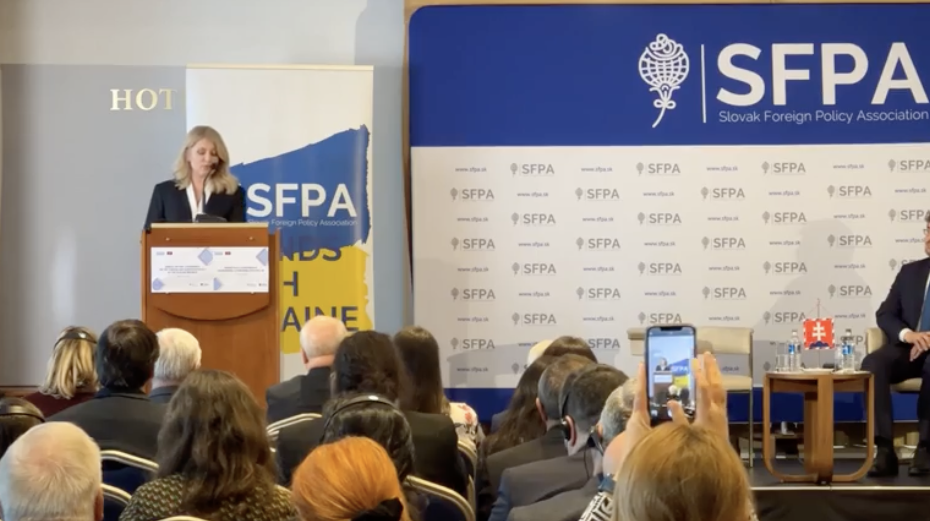 Zuzana Čaputova kritizovala zahraničnú politiku Ficovej vlády