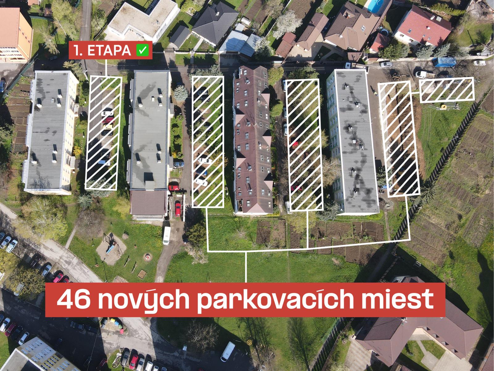 Na Solivare v Prešove pribudne 46 nových parkovacích miest