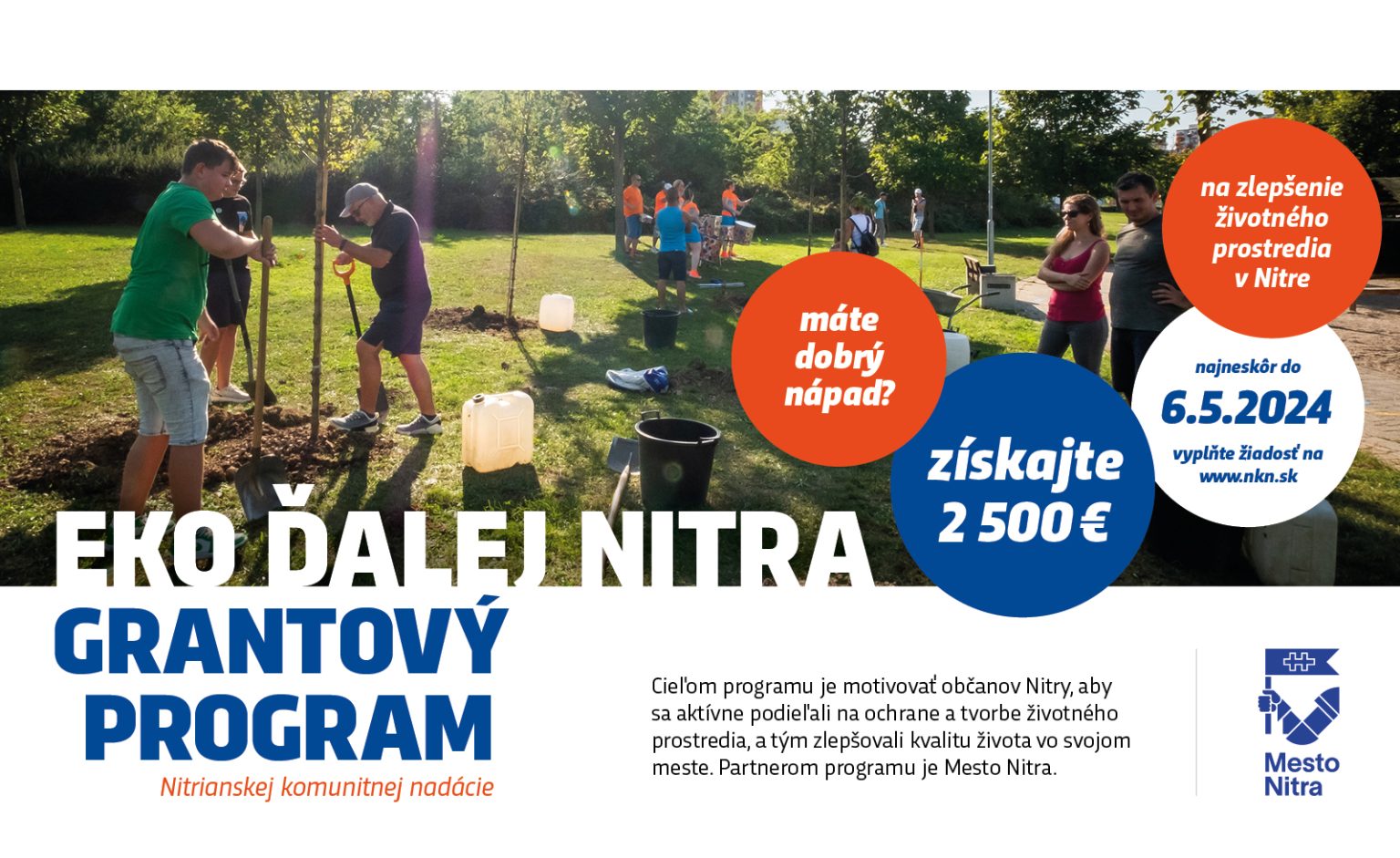 Grantový program EKO ďalej Nitra
